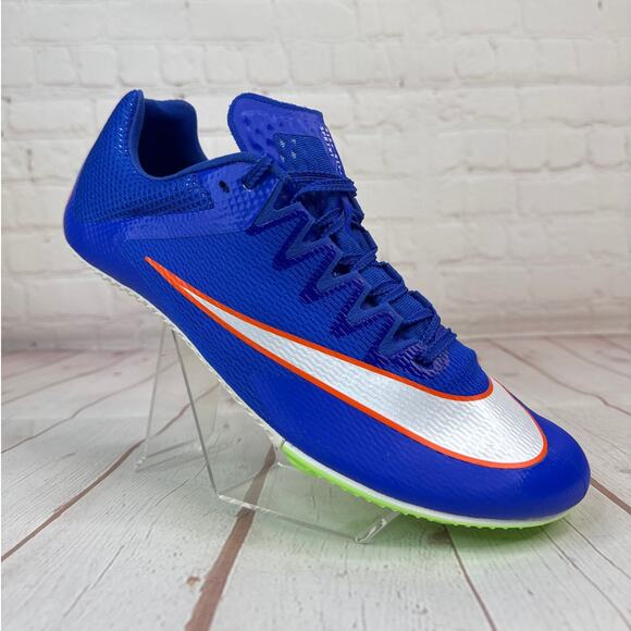 Nike Zoom Rival Sprint Track & Field Blue Spikes Shoes Mens Size 9 (DC8753-401)